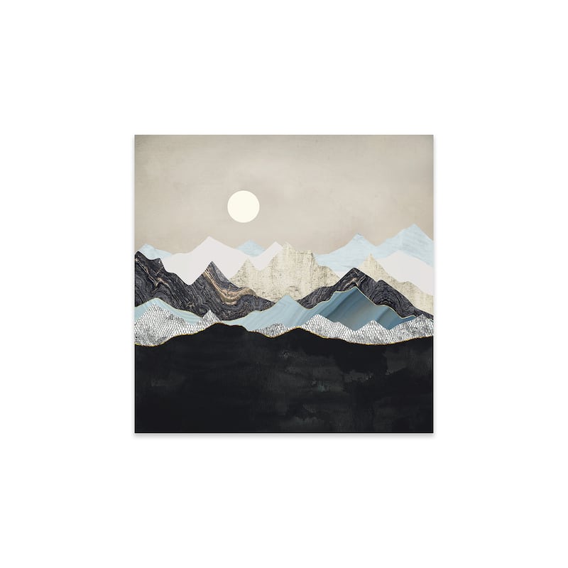 Silent Dusk Print On Acrylic Glass by SpaceFrog Designs - 24x24x0.25