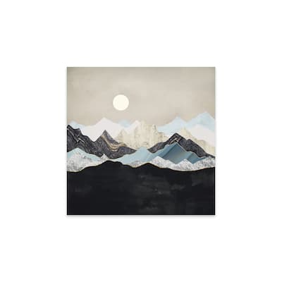 Silent Dusk Print On Acrylic Glass by SpaceFrog Designs