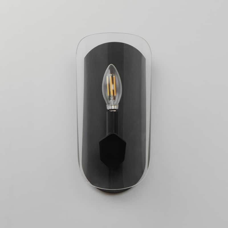 Maxim 32351CL Armory 11" Tall Wall Sconce