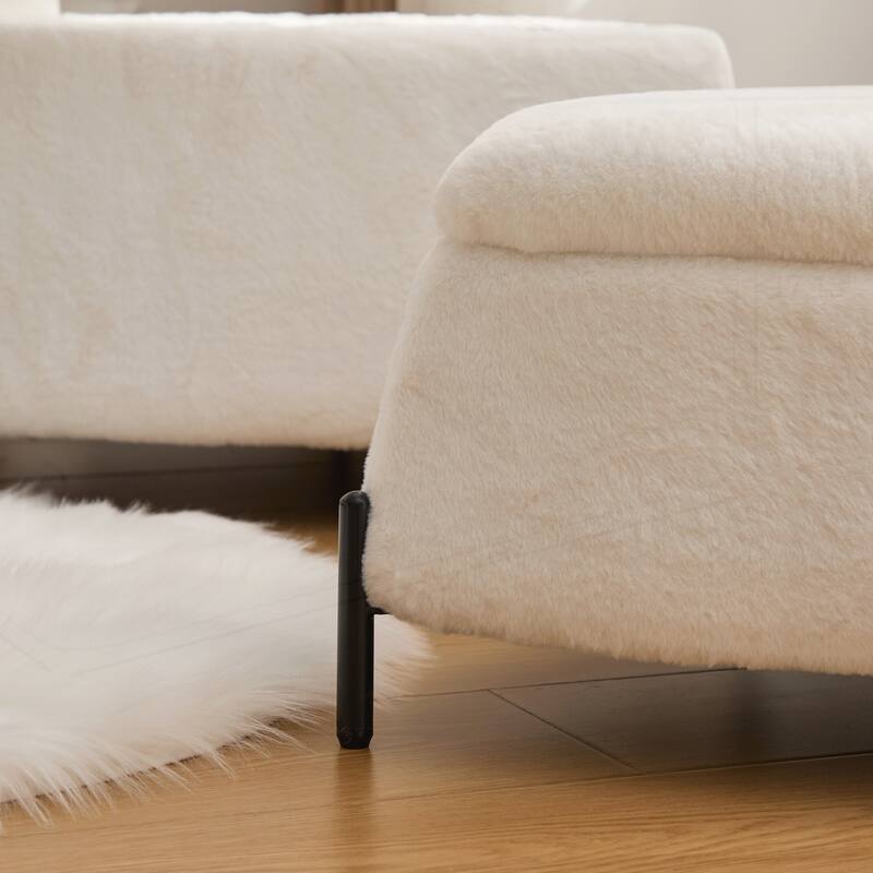 29.9"Wide 2 - Piece Upholstered Storage Ottoman Set