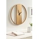 preview thumbnail 18 of 19, Kate and Laurel Ladd Round Numberless Wall Clock