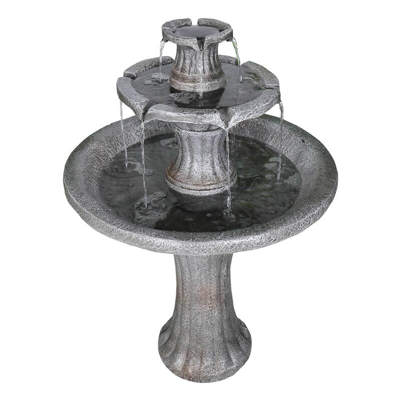 41.7" H Outdoor Water Fountain Decor Dark Castle Designed