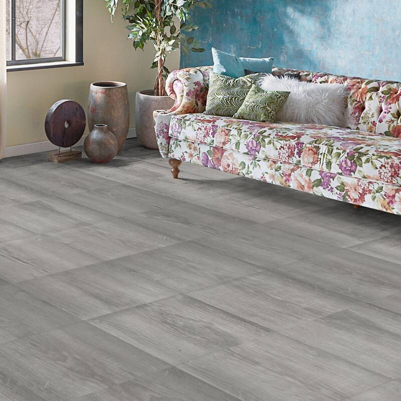 Art3d 12'' X 12'' Wood-Look Peel and Stick Vinyl Floor Tiles,30 Pcs,30 sqft