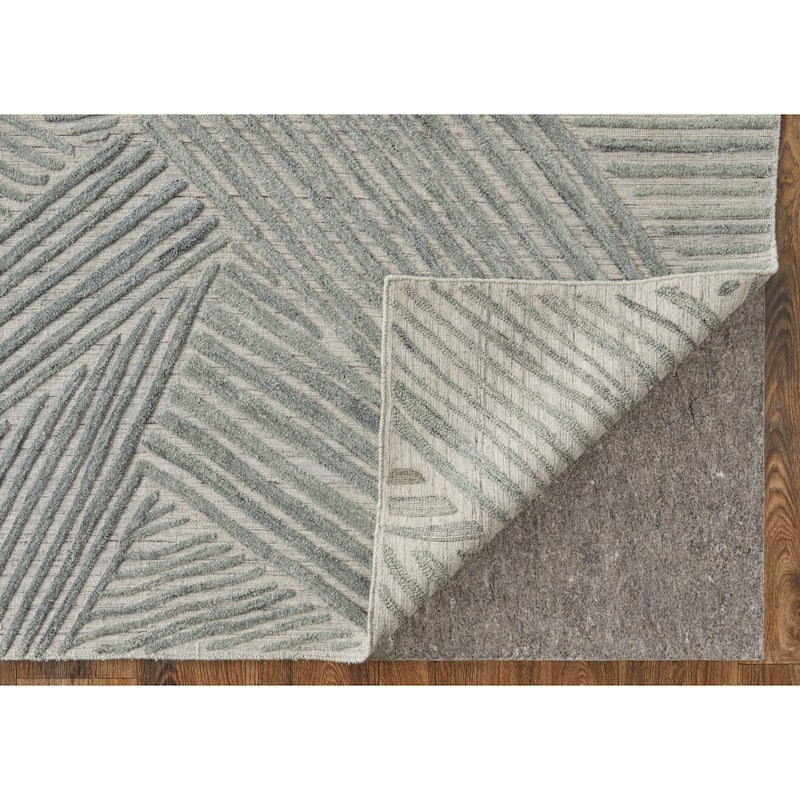 Grand Bazaar Huntley Hand Woven Abstract Modern Area Rug