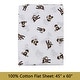 preview thumbnail 67 of 96, 3-Piece Cotton Toddler Sheet Set for Kids Boys & Girls (Animals, Fish, Sports, Floral)