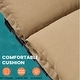 preview thumbnail 18 of 35, Outdoor Adjustable Patio Chaise Lounge Chair with Cushion Beach Poolside