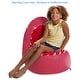 preview thumbnail 15 of 34, Shark Filled Bean Bag Chair or Cover Only for Toddlers and Kids, Large 30"