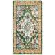 SAFAVIEH Monaco Lillie Boho Medallion Distressed Area Rug - 2'2" x 4' - Forest Green/Light Blue