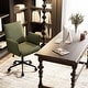 preview thumbnail 18 of 29, Upholstered Fabric Swivel Task Chair, Office Chair with Wheels