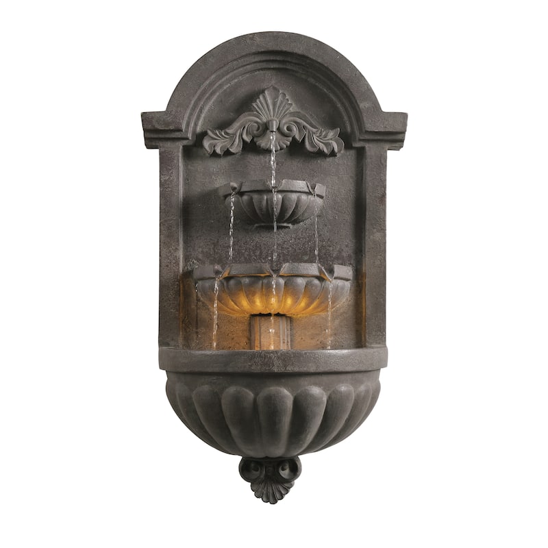 Kenroy Home San Pablo Wall Fountain - Plum Bronze