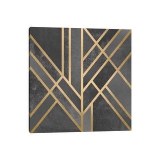 iCanvas "Art Deco Geometry I" by Elisabeth Fredriksson Canvas Print