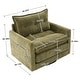 preview thumbnail 47 of 47, GALDWIN Chenille Upholstered 360°Degree Swivel Mid Century Modern Arm Chair for Living Room