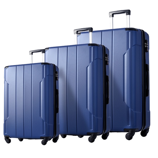 3 Piece Hardshell Luggage Sets Lightweight Carry on Suitcase Sets with TSA Lock and Spinner Wheels 20 24 28in Bed Bath Beyond 41304110