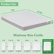 preview thumbnail 9 of 12, Javlergo 7.9 Inch Memory Foam Mattress for Cool Night & Pressure Relief, Medium Firm Feel