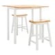 preview thumbnail 9 of 12, SAFAVIEH Graham 3-Piece Counter-Height Set Pub Table - 36" W x 36" L x 36" H