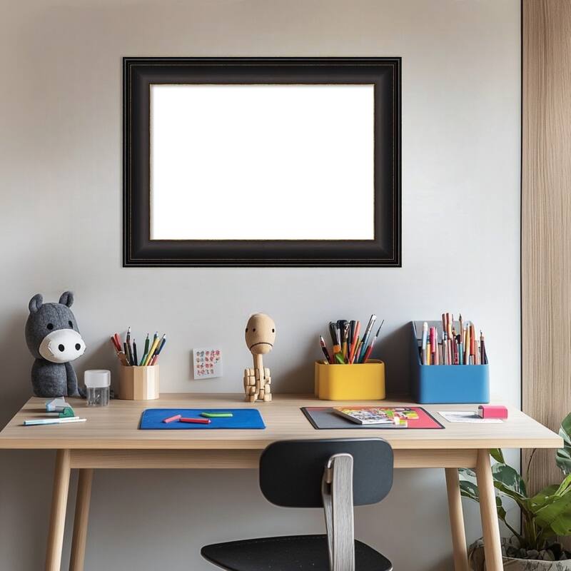 Amanti Art Trio Oil Rubbed Bronze Framed Dry Erase Magnetic Board