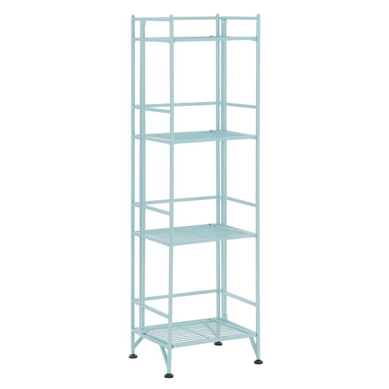 Convenience Concepts Xtra Storage 4 Tier Folding Metal Shelf