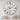 The Gray Barn Jartop 'Indigold Grey Peonies II' Farmhouse Oversized Metal Clock