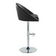 preview thumbnail 59 of 84, Porch & Den Livesey High Back Adjustable Bar Stool with Rounded T Footrest (Set of 2)
