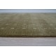 preview thumbnail 6 of 7, Handmade Wool Green Transitional Solid Rug
