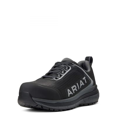 Ariat Work Womens Outpace Composite Toe Work Shoe Black 10040324 Size One Size
