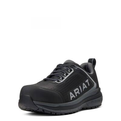 Ariat Work Womens Outpace Composite Toe Work Shoe Black 10040324 Size One Size