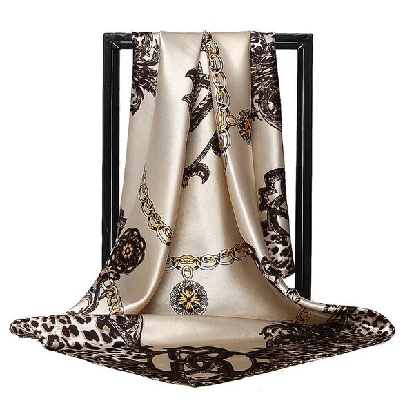 90Cm*90Cm Artificial Silk Scarf