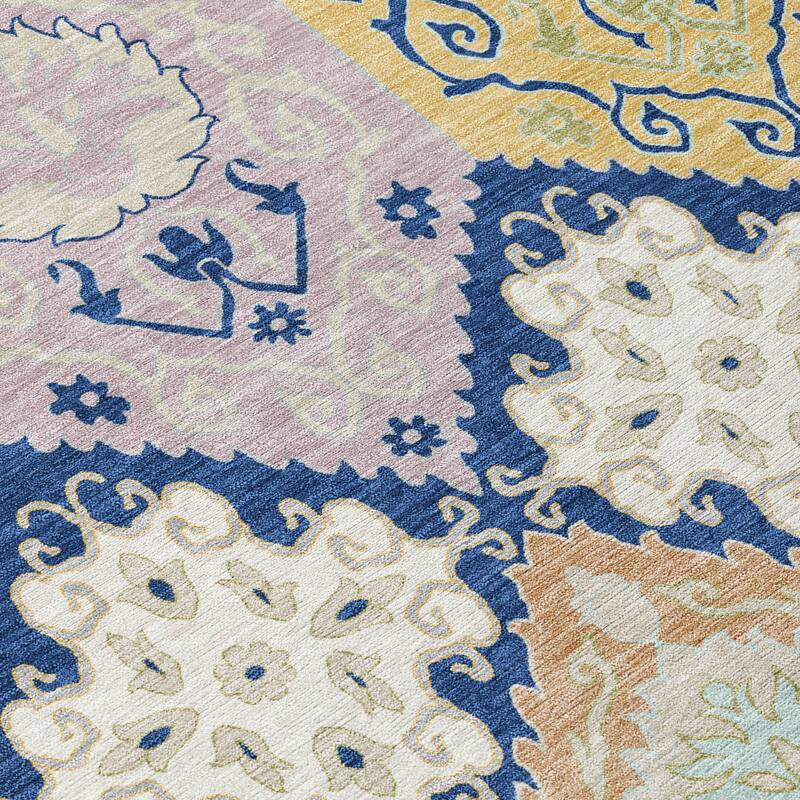 Machine Washable Indoor/ Outdoor Global Bayfield Chantille Rug