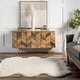 preview thumbnail 6 of 7, Nuloom Deonna Faux Sheepskin Shag Area Rug - 5'3" x 6'