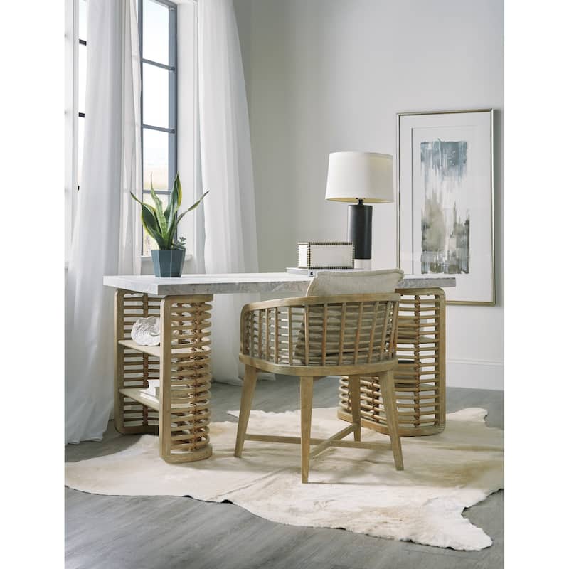 Hooker Furniture Surfrider 60" Wide Modern Beach Coastal Writing Desk