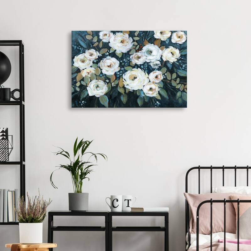 Moonlit Garden I by Carol Robinson Canvas Art Print