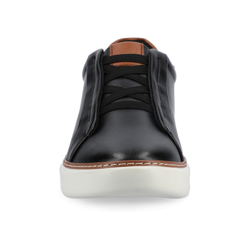 Vance Forbes Luxe Slip-on Low Top Sneaker - Black - 11.5