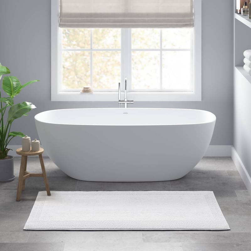 Madison Park Signature Splendor 100-percent Cotton Tufted 3000 GSM Reversible Bath Rug
