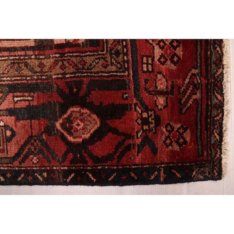 ECARPETGALLERY Hand-knotted Konya Anatolian Red Wool Rug - 4'4 x 10'3