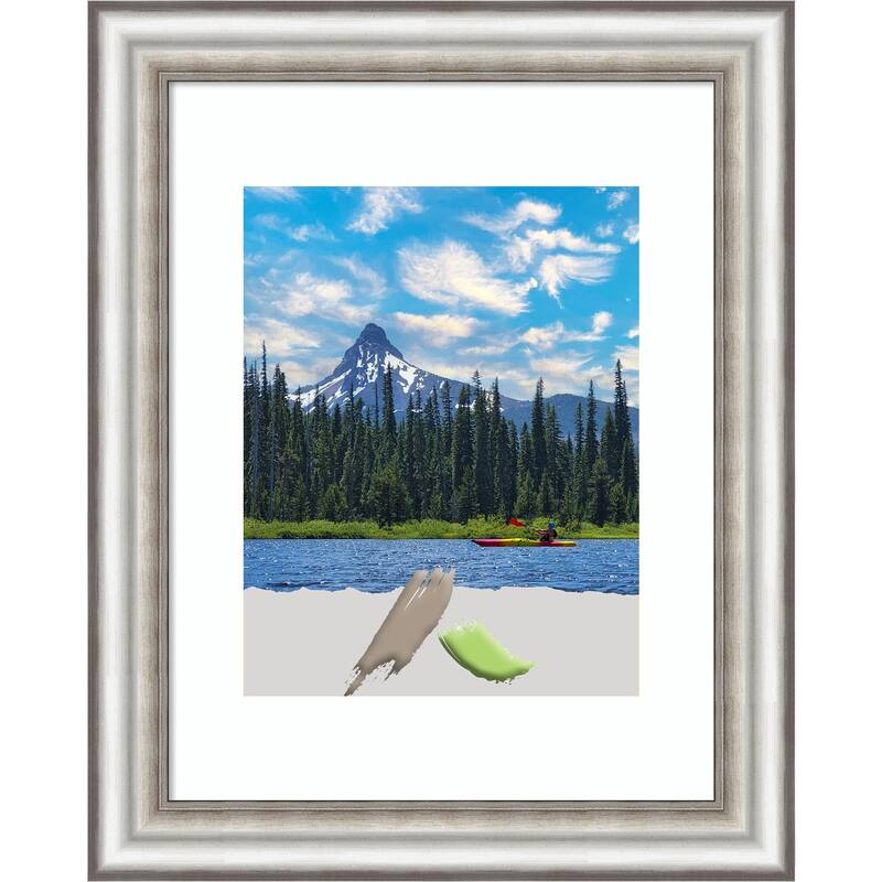 Salon Silver Narrow Picture Frame, Photo Frame, Artwork Frame