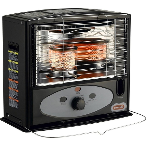 Dyna-Glo RMC-55R7B 10000 BTU Indoor Kerosene Radiant Heater - Black