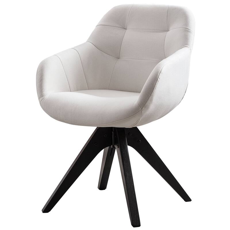 Modern Home Office Swivel Desk Chair Fabric Accent Chair