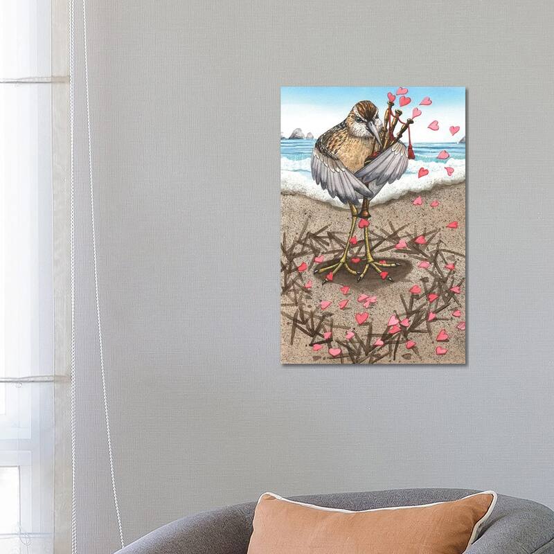 iCanvas "Sandpiper" by Catherine G McElroy Canvas Print - 26x18x1.5