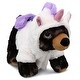 preview thumbnail 1 of 4, DolliBu Standing Black Bear Unicorn Plush Stuffed Animal with Outfit - 14 inches