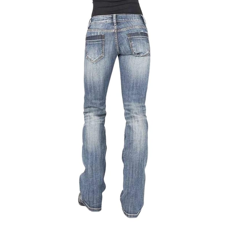 womens jeans with raw hem