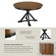 preview thumbnail 6 of 12, Bush Furniture West End 45W Round Trestle Dining Table