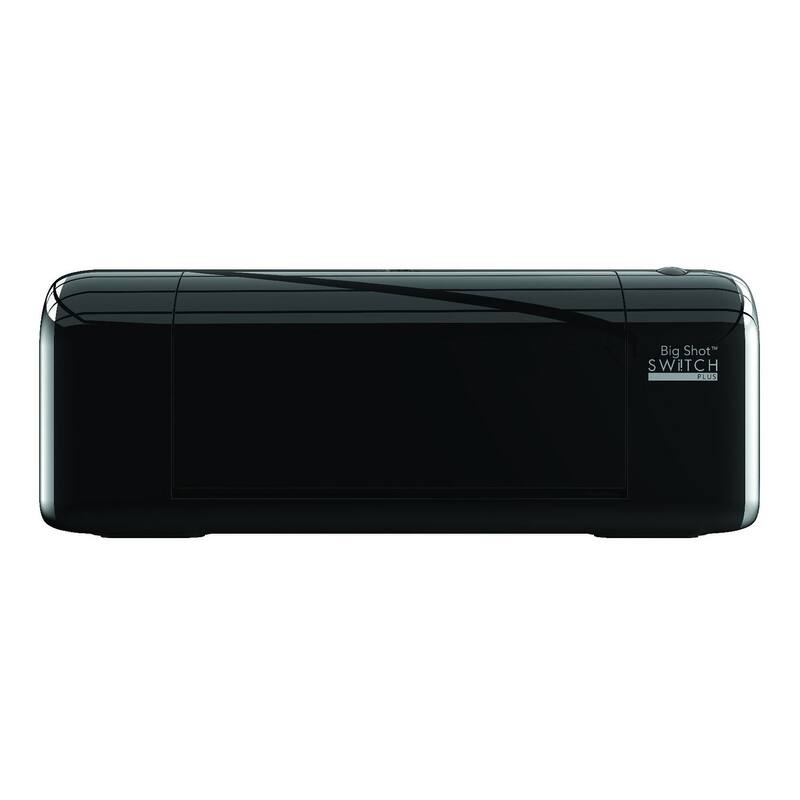 Sizzix Big Shot Switch Plus Machine inspired by Tim Holtz - Black - 14.96" W x 5.88" H x 6.54" D