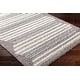 preview thumbnail 7 of 7, Livabliss Nomadic Striped Plush Area Rug