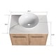preview thumbnail 50 of 62, Beingnext 24"/30" Single Bathroom Vanity with Sink, Floating Bathroom Vanity with 2 Soft Close Doors