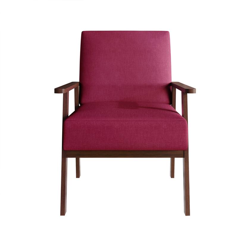 CraftPorch Minimalist Accent Chair - Pink