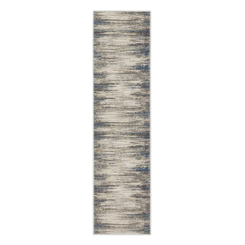 Mohawk Home Urban Abstract Stripe Woven Area Rug