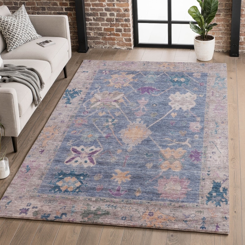 Premium Washable Super Soft Traditional Kashmir Mayfield Rug