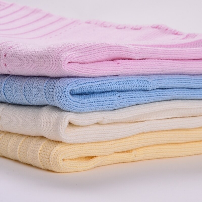 swaddle with cellular blanket