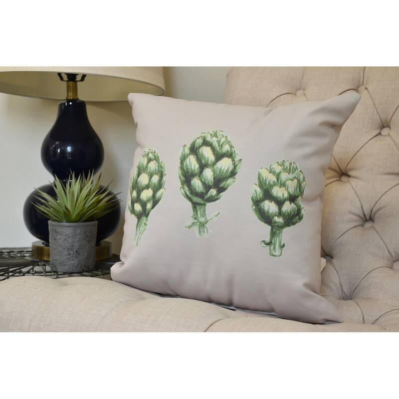 20 x 20 inch Artichoke Decorative Pillow