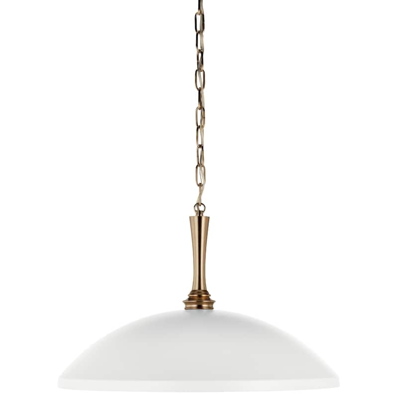 Delarosa 20.25 in. 1-Light Oversized Pendant Light